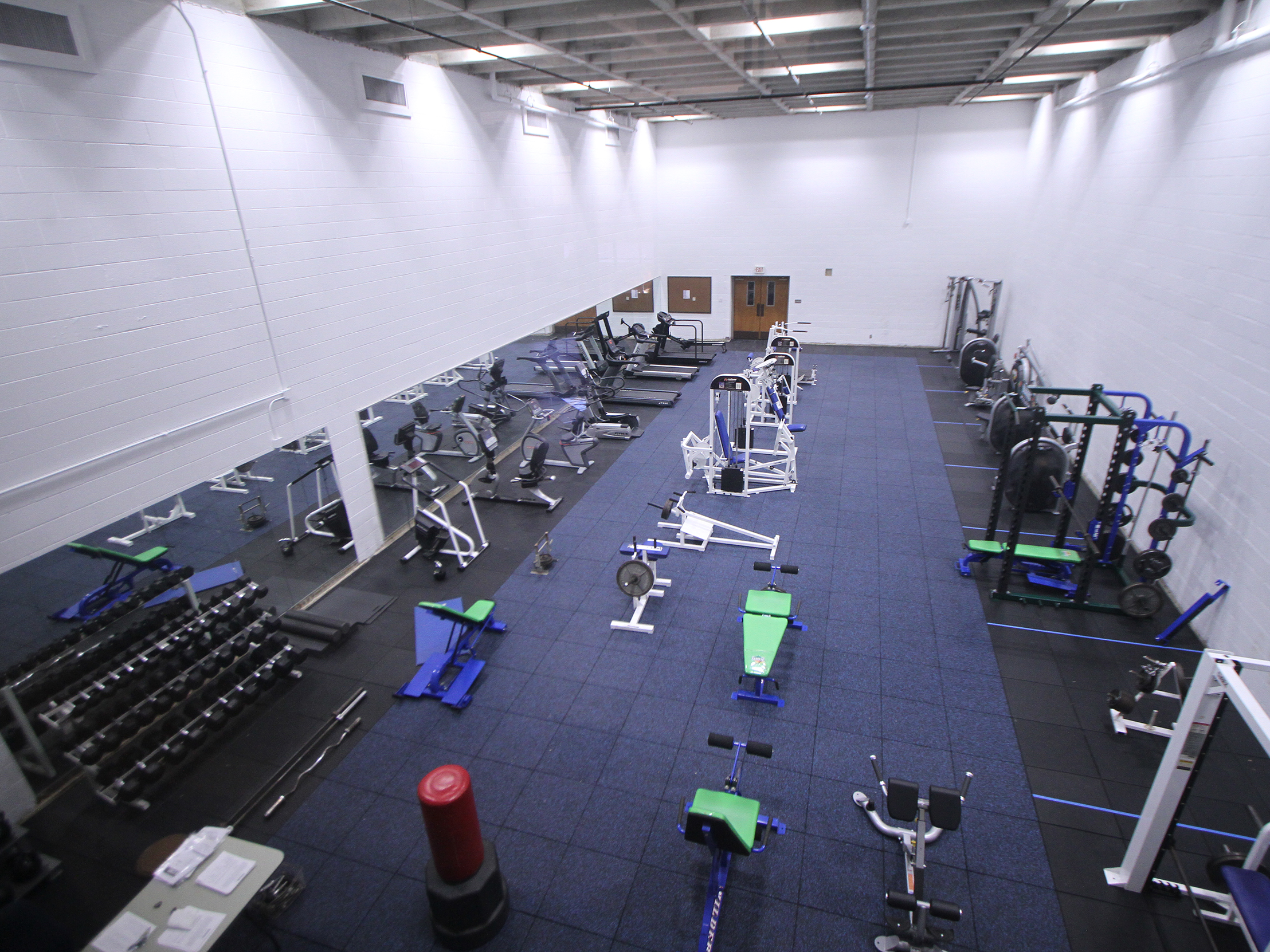 Dallas College North Lake unveiled its fitness center renovation project Sept. 12, 2022. 