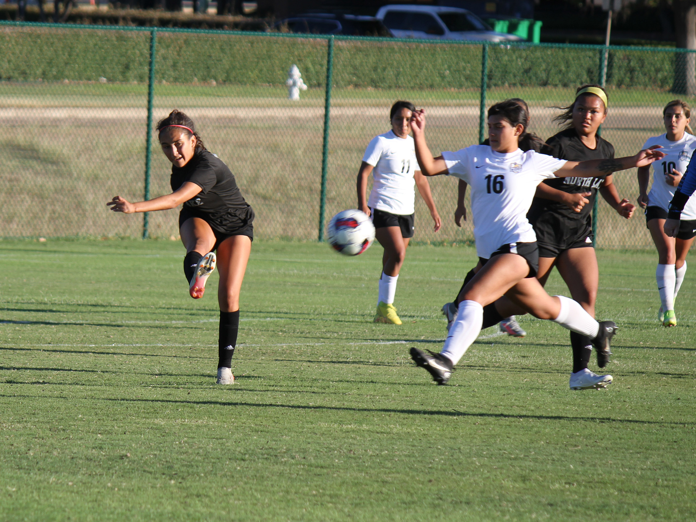 Clara Olivares headlined a group of five Dallas College North Lake women's soccer players who earned All-Dallas Athletic Conference honors.
